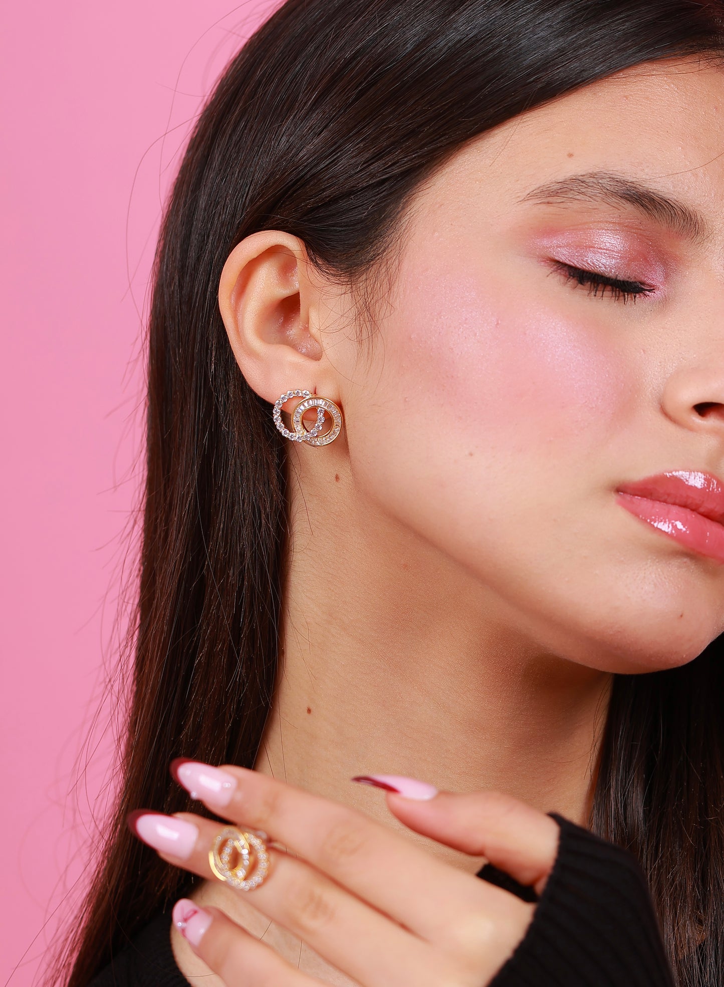 Boucle D'oreille Golden Aurelia