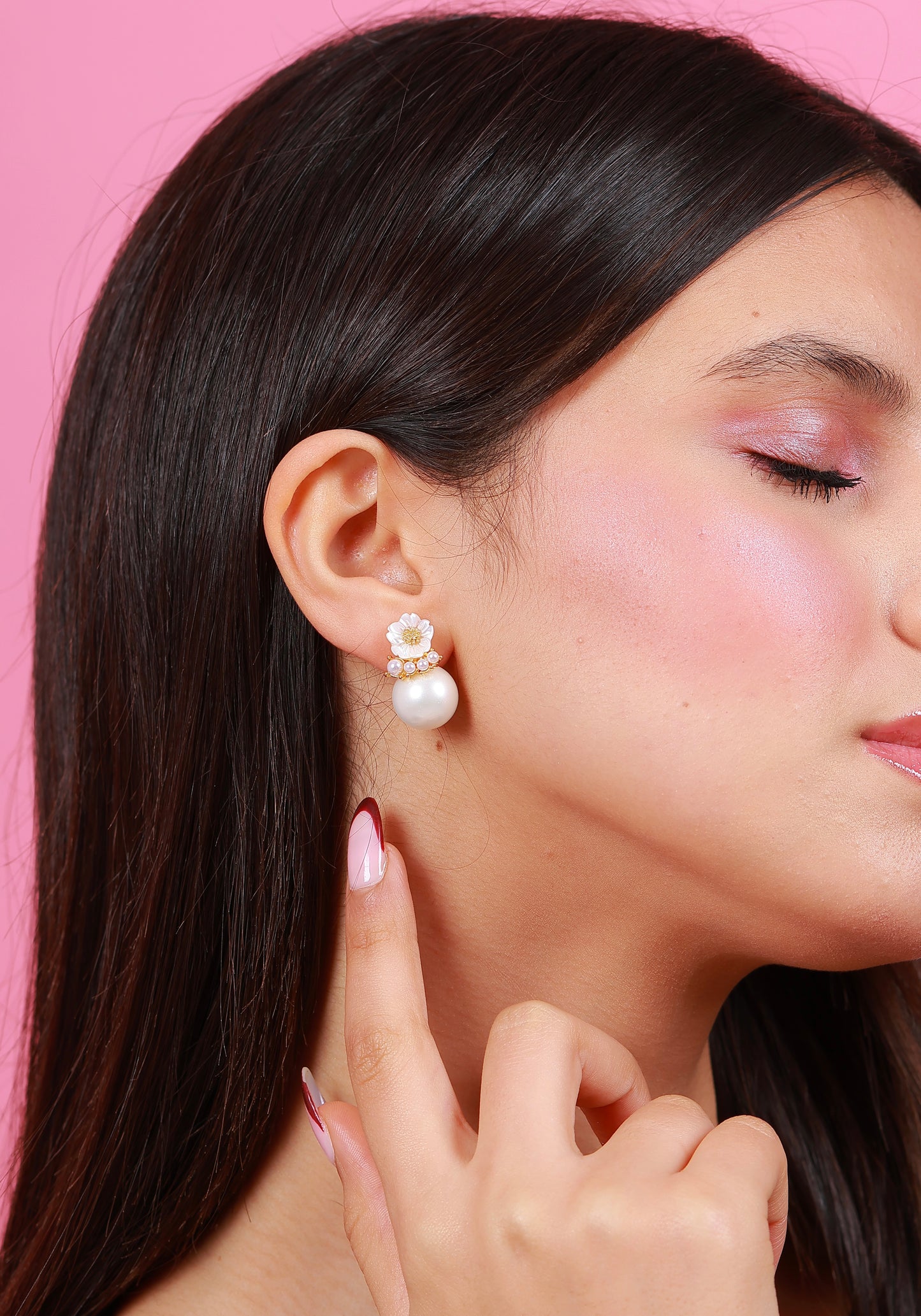 Boucle D'oreille Opulent Pearl