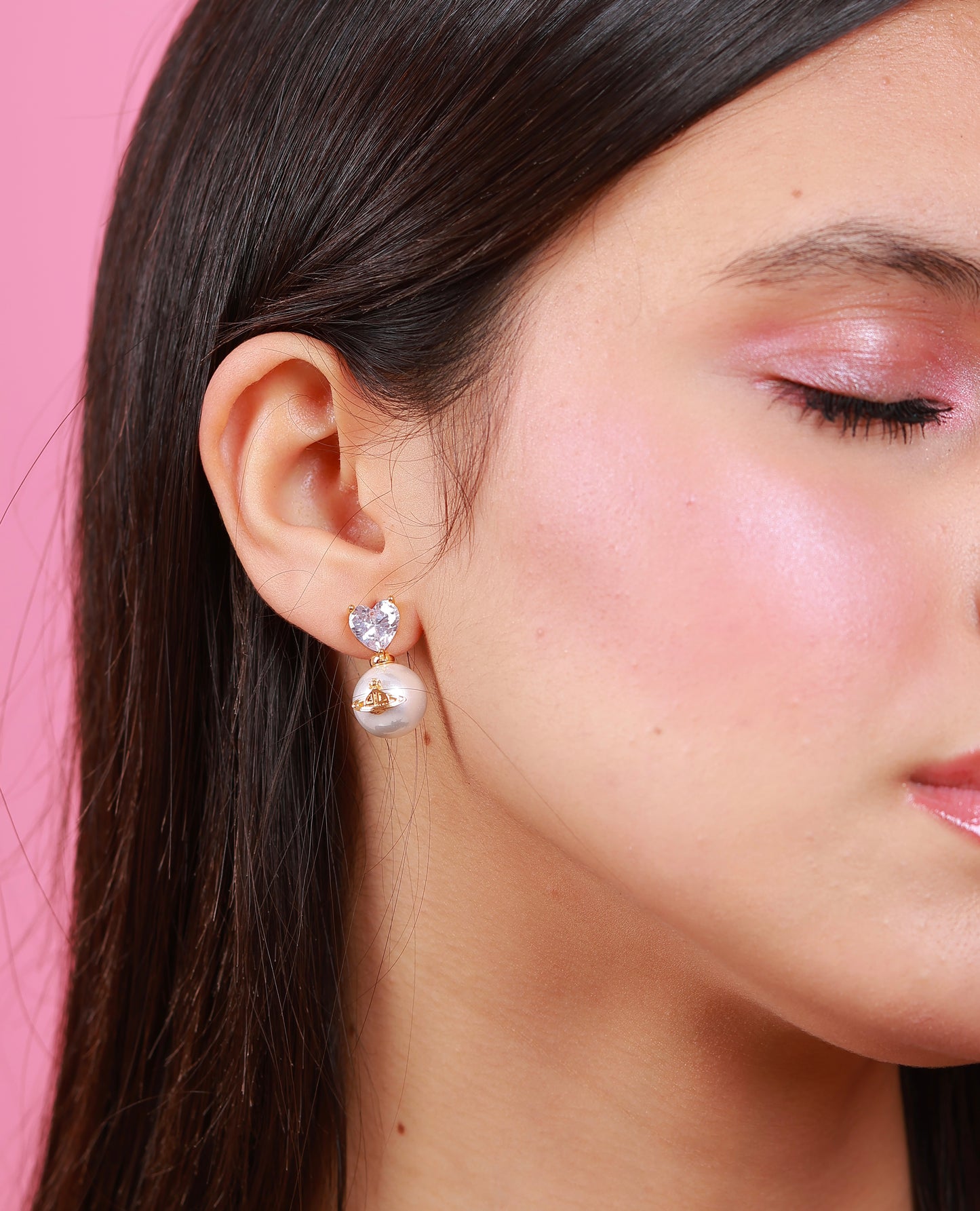 Boucle D'oreille Pure White