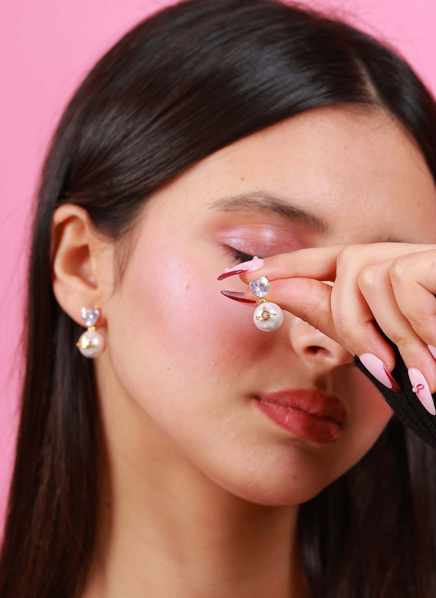 Boucle D'oreille Pure White