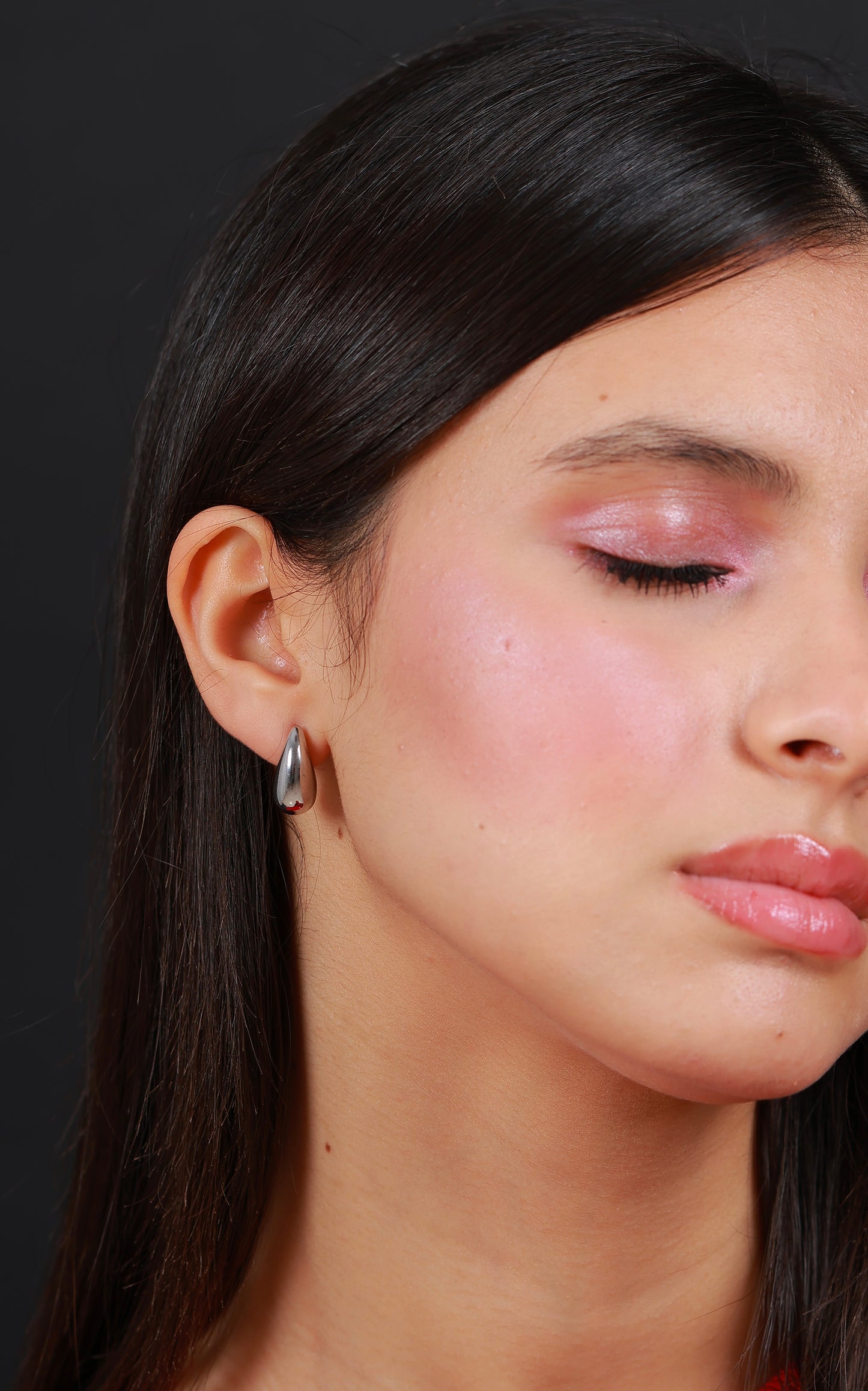 Boucle D'oreille Silver Crescent