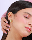 Boucle D'oreille Golden Blaze