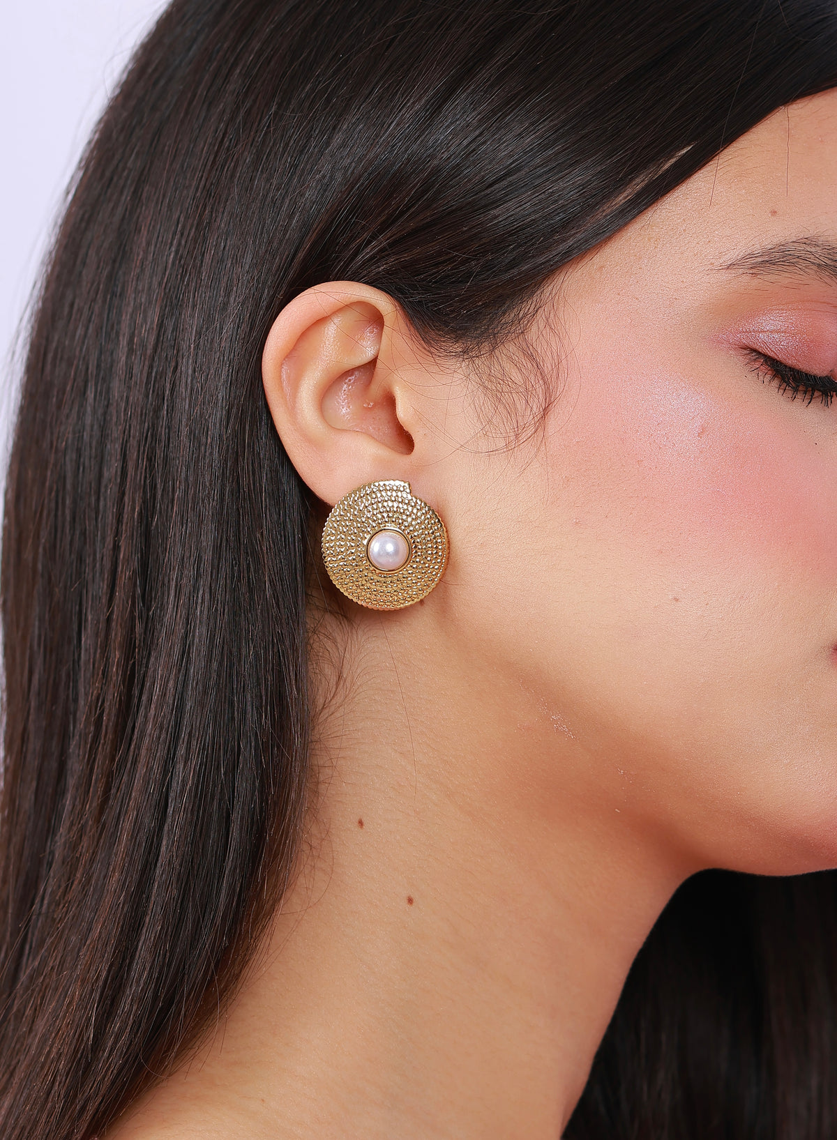 Boucle D'oreille Golden P