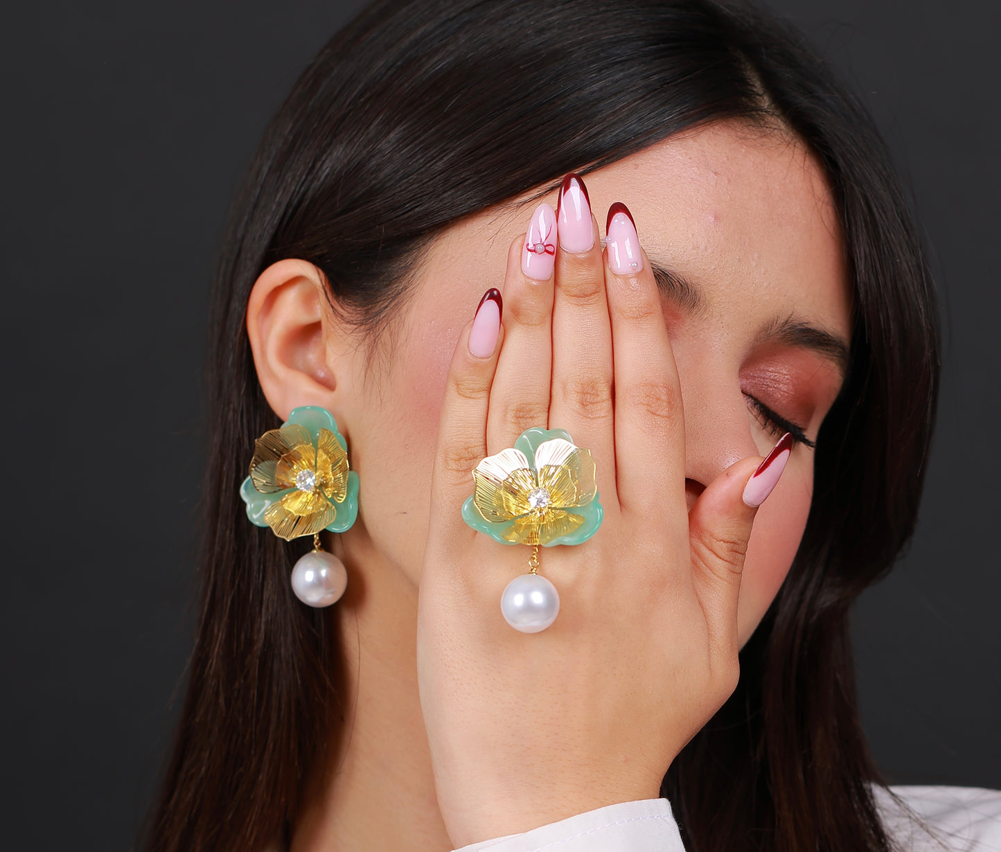 Boucle D'oreille Aster