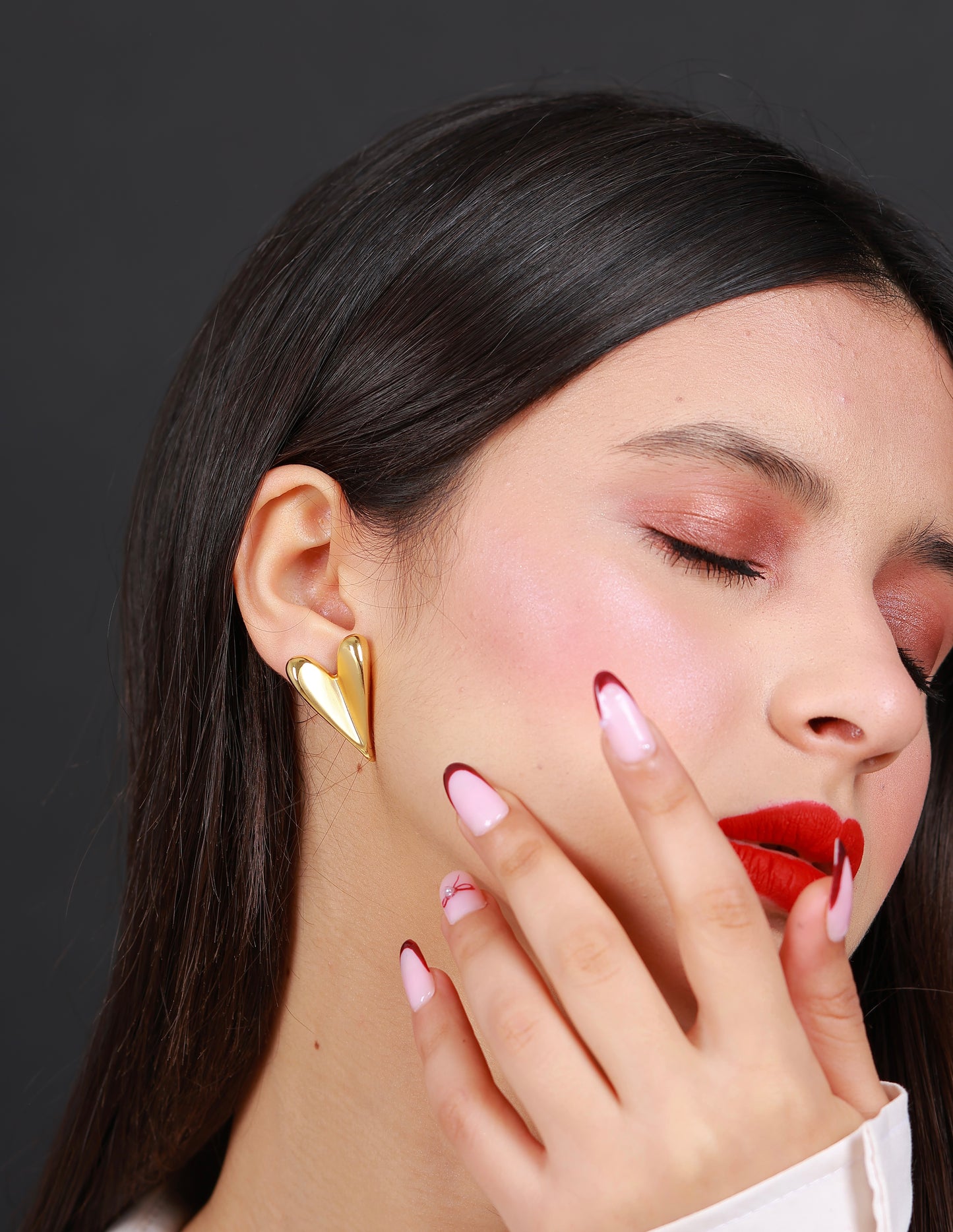 Boucle D'oreille Ambre Kiss