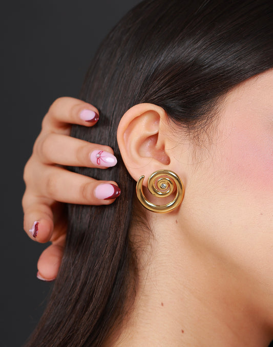 Boucle D'oreille Richie Gold