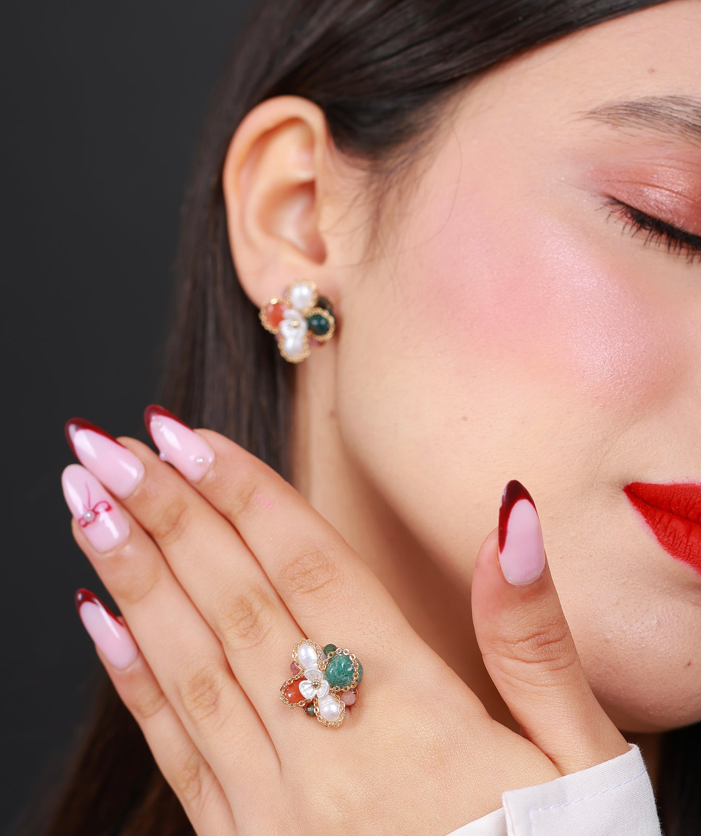 Boucle D'oreille Mira Halo