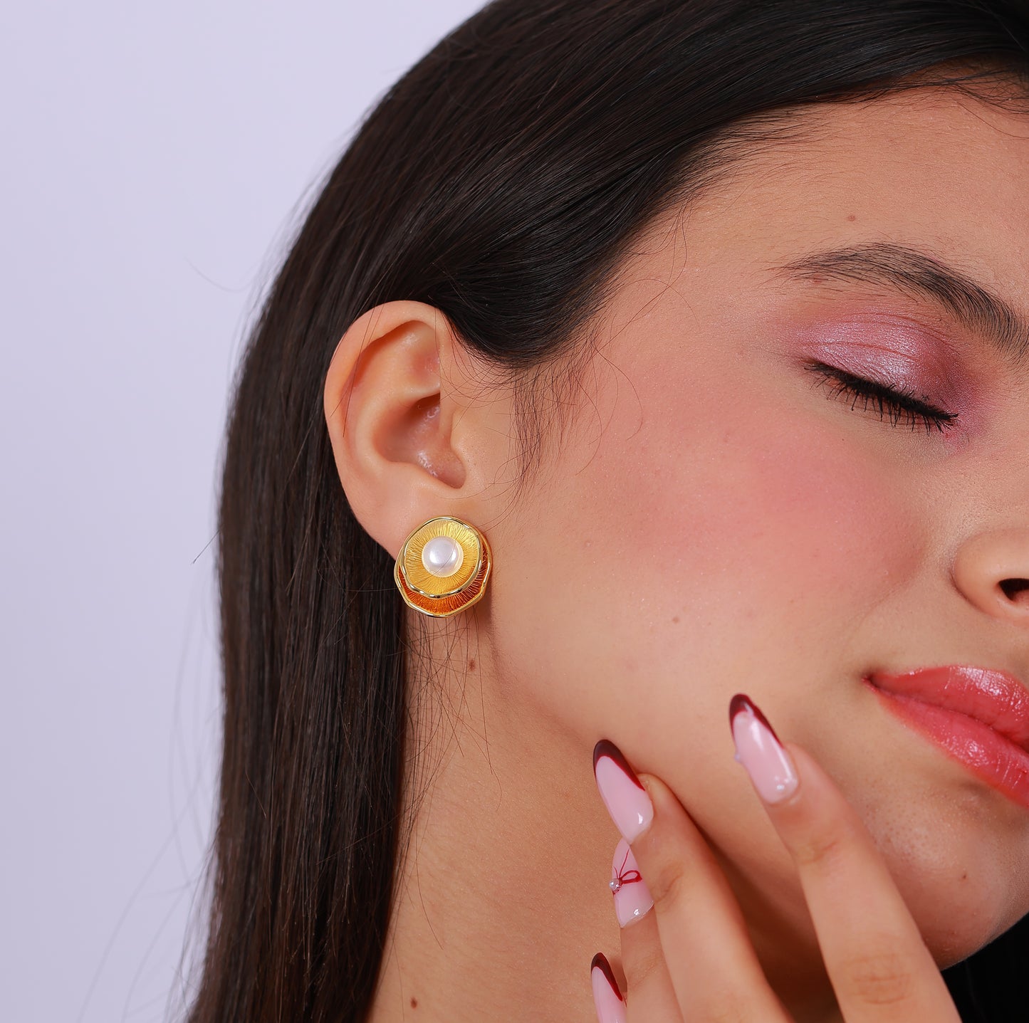 Boucle D'oreille Flores Pearl