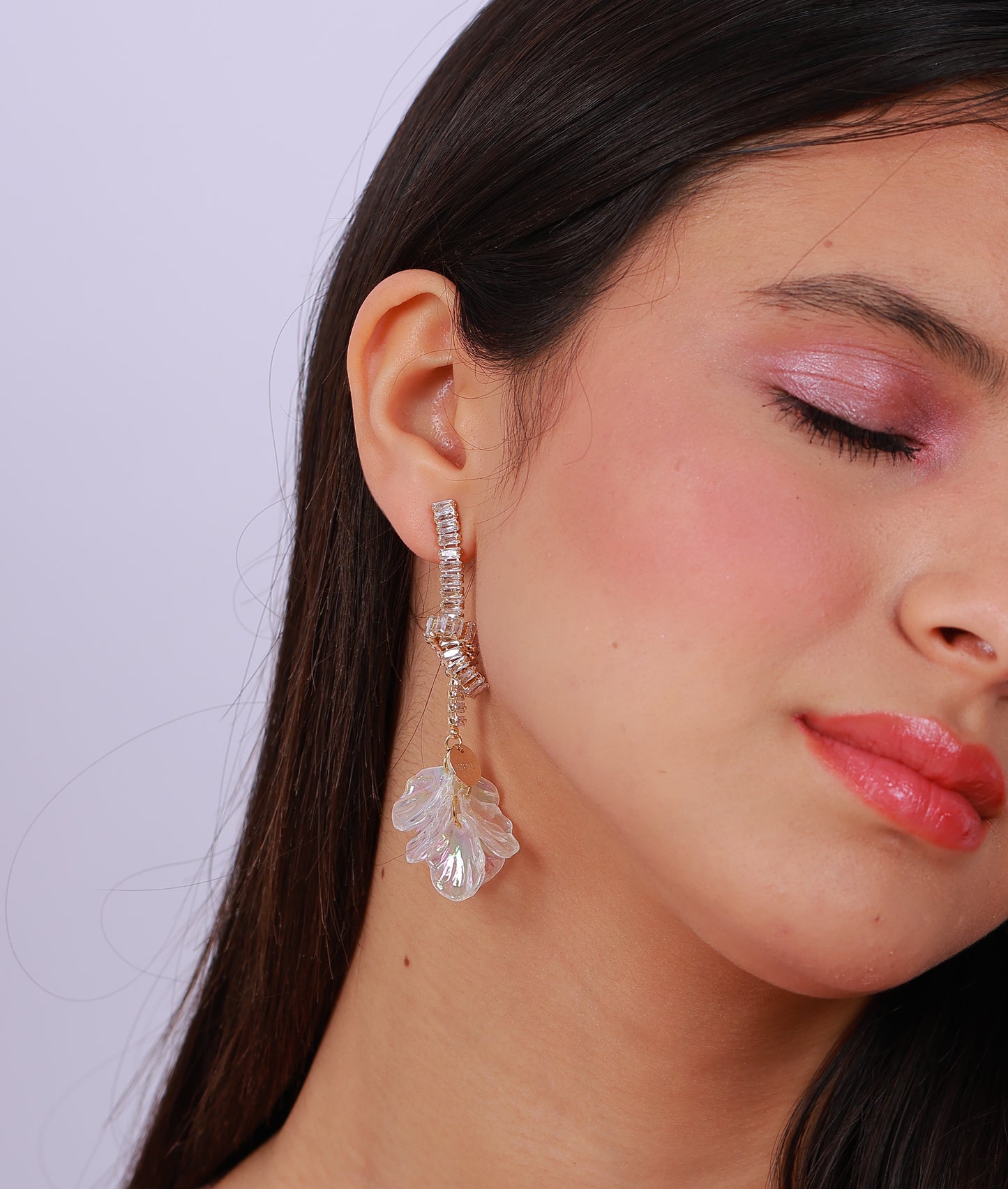 Boucle D'oreille Yarrow Flower