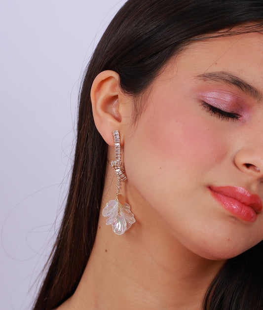 Boucle D'oreille Yarrow Flower