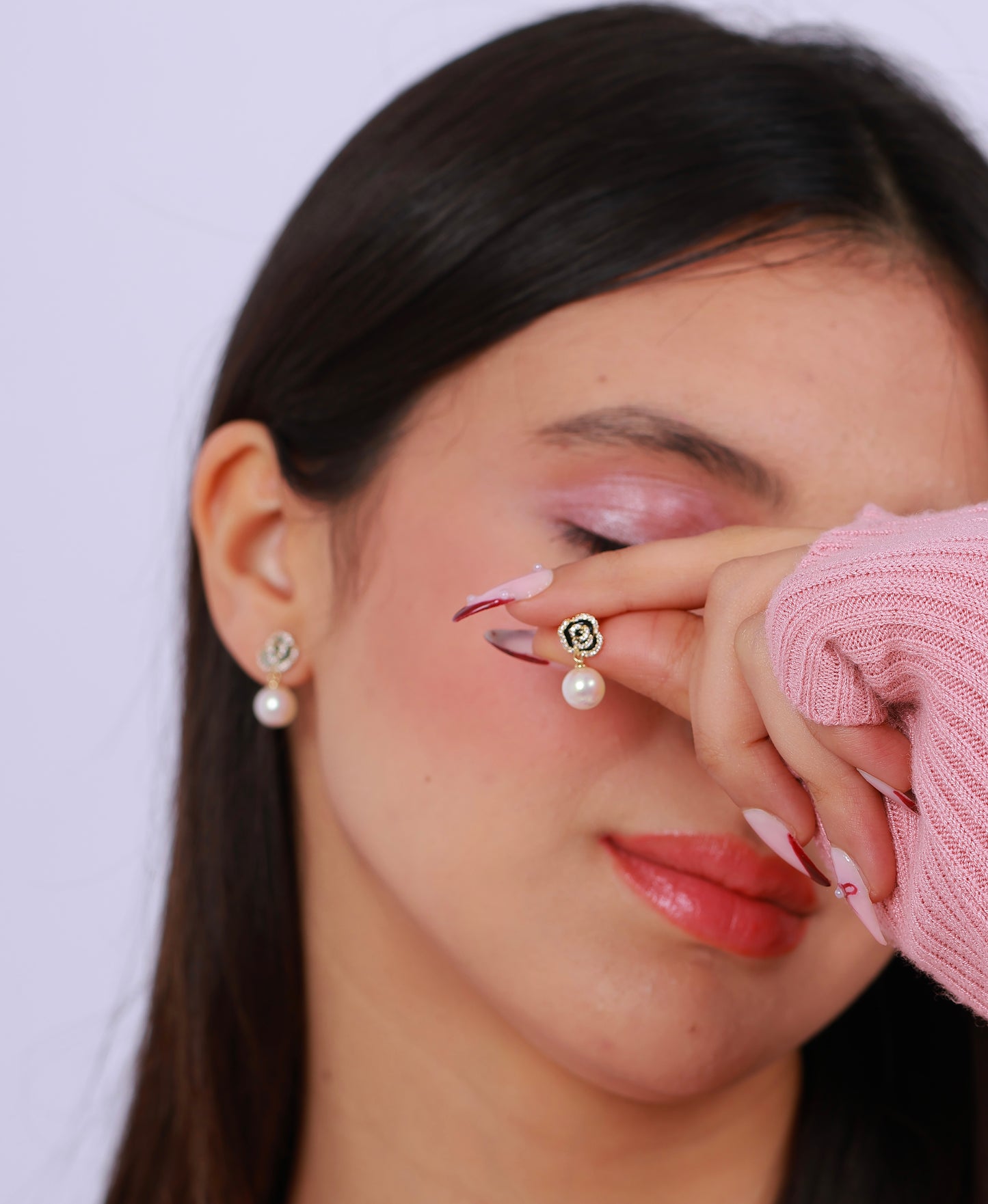 Boucle D'oreille Amethyst