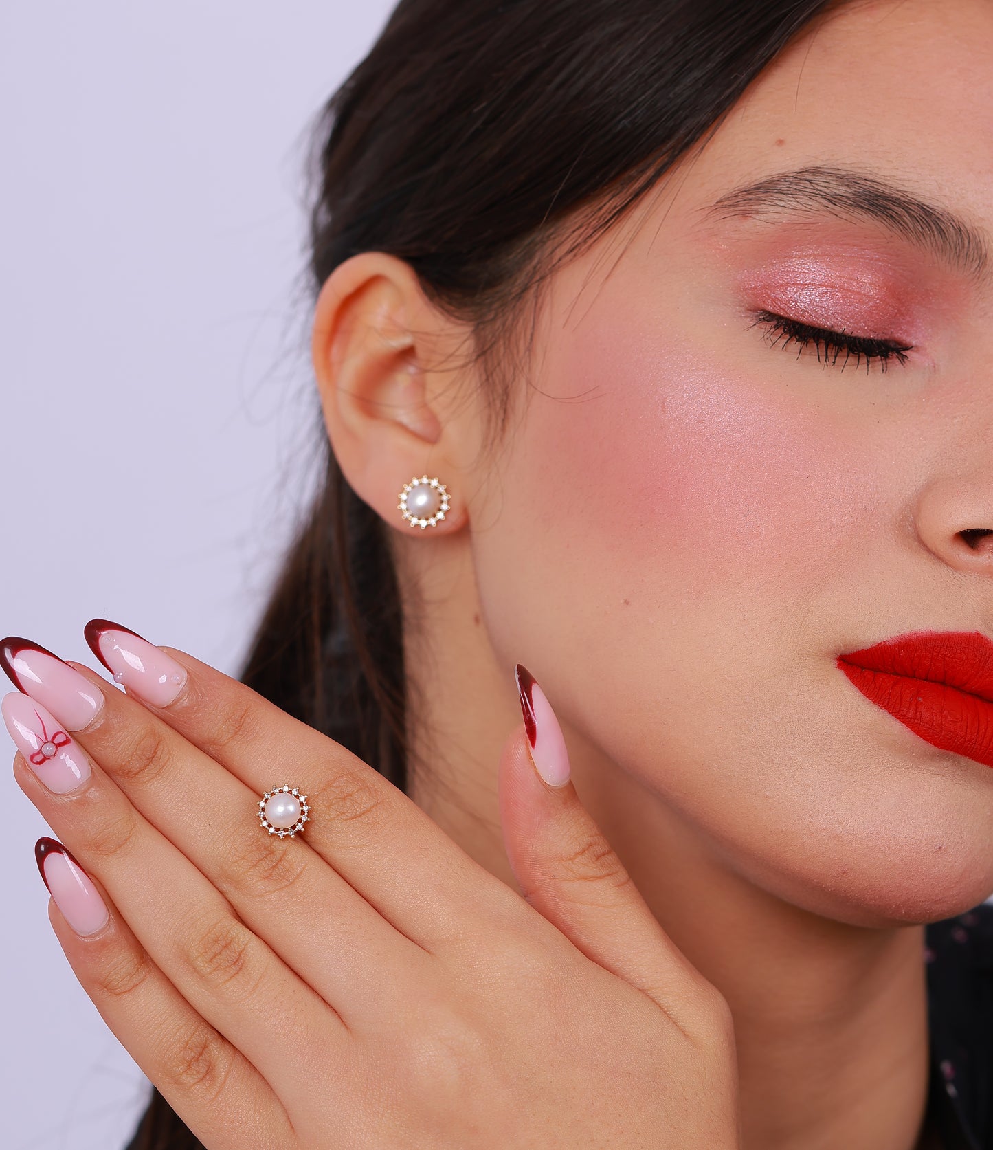 Boucle D'oreille Hematite