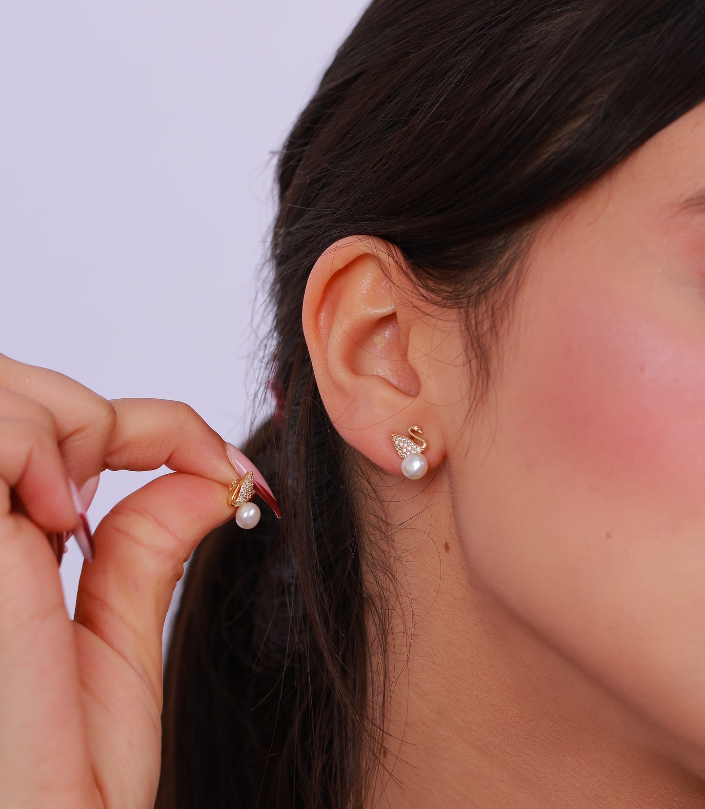 Boucle D'oreille Fluorite