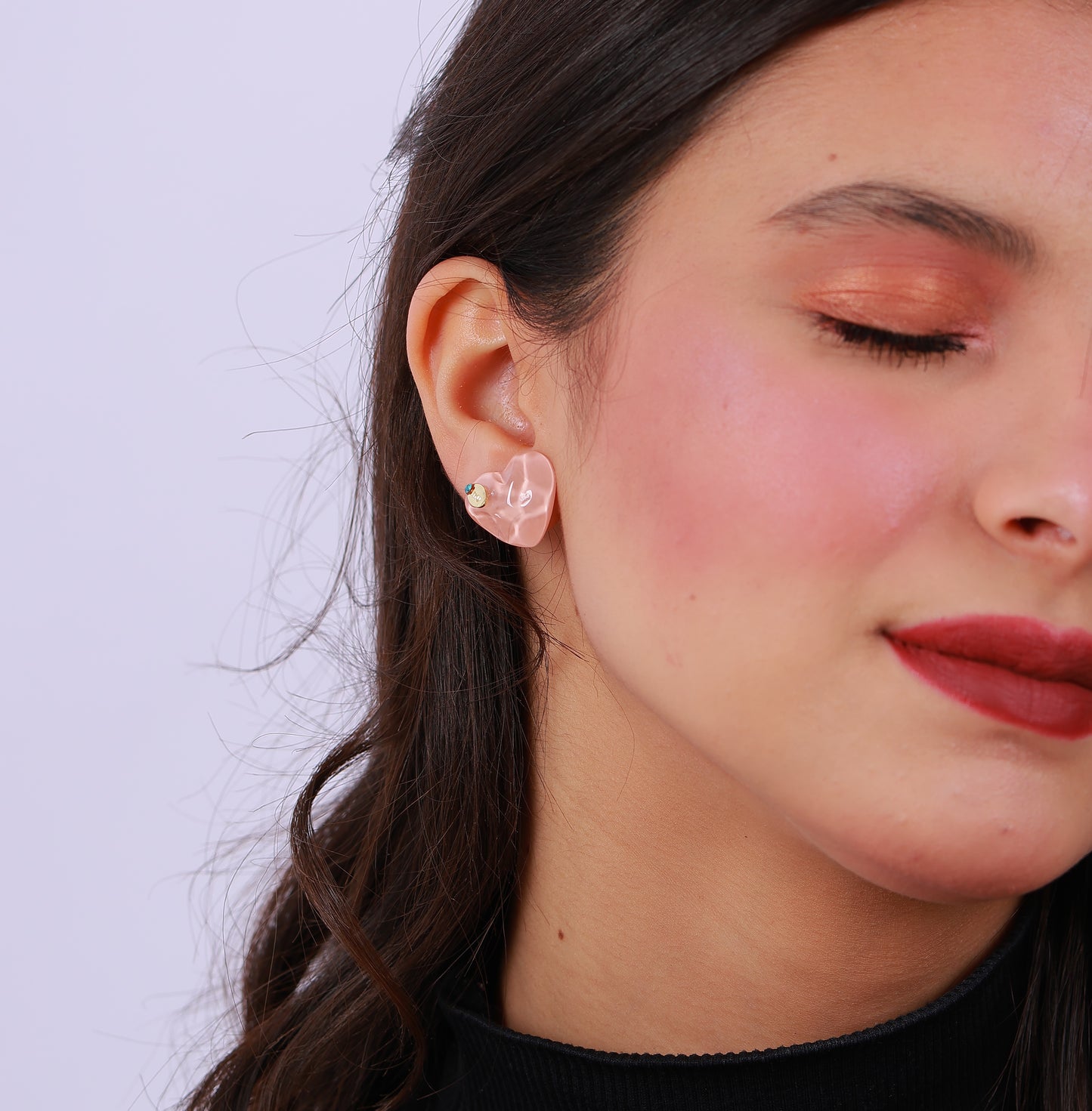 Boucle D'oreille Clover Pink