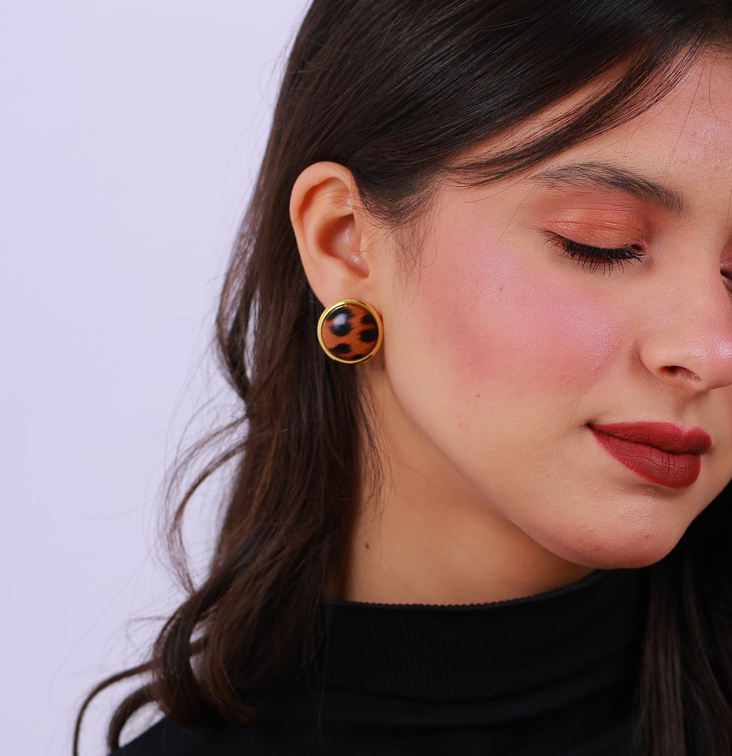 Boucle D'oreille Onyx Gold