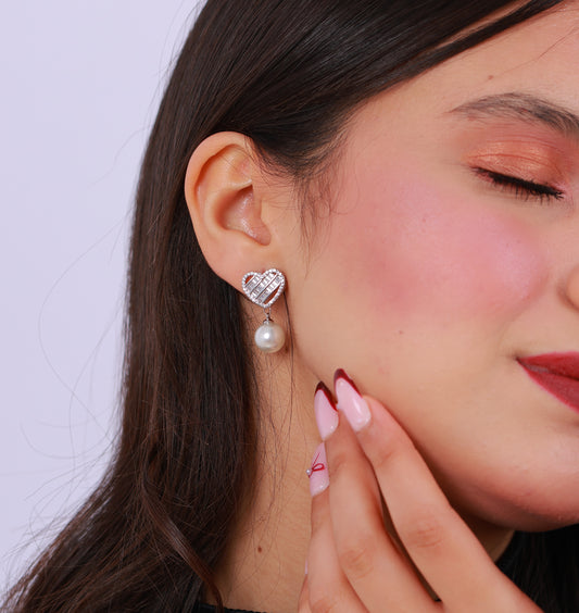 Boucle D'oreille Clarina Pearl