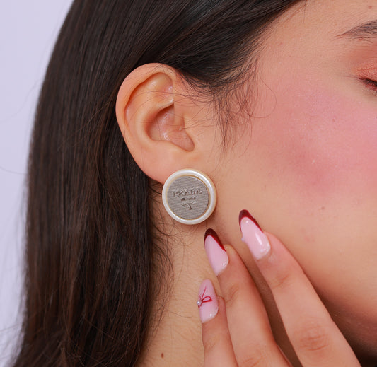 Boucle D'oreille Moon Stone