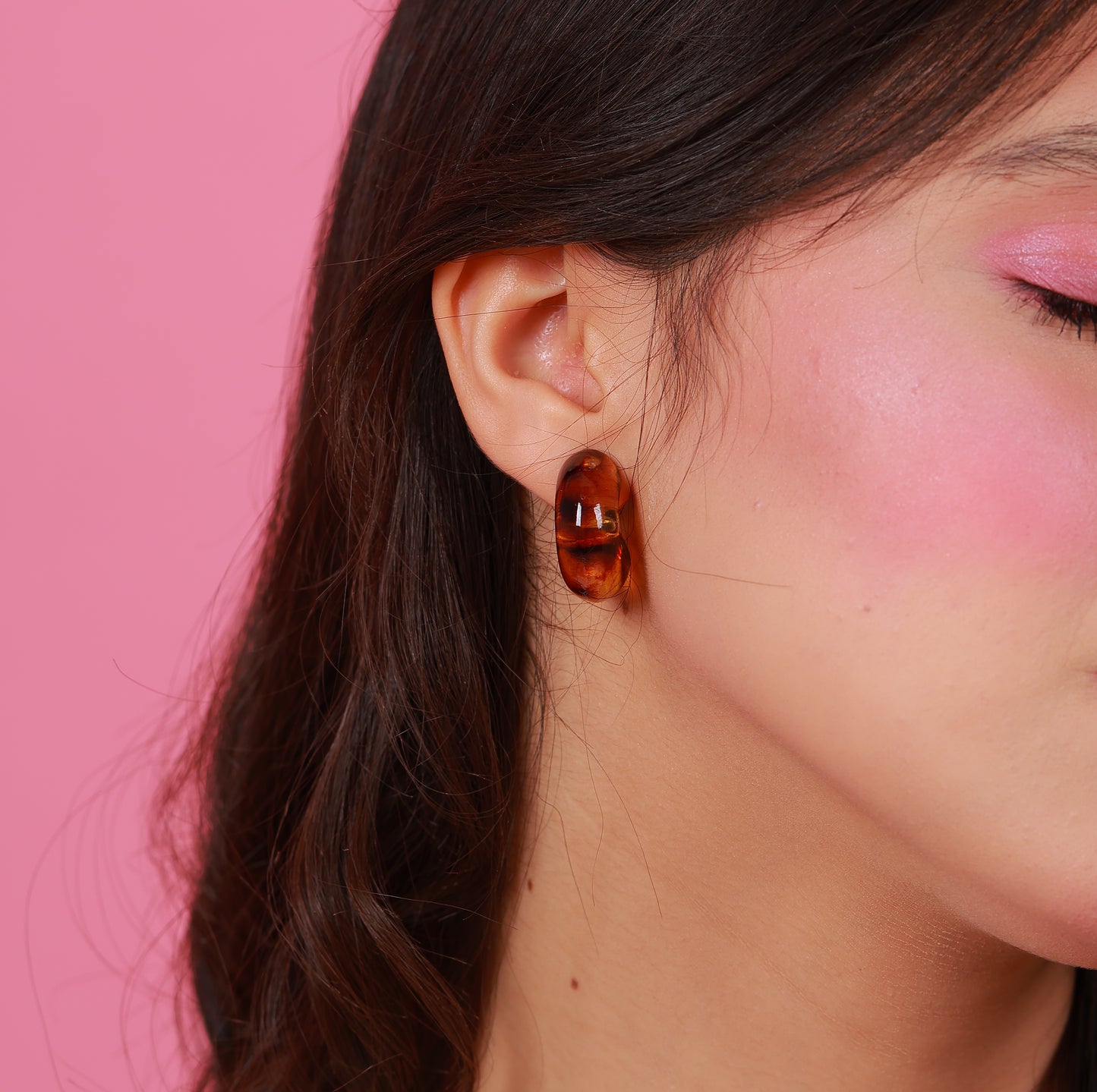 Boucle D'oreille Circle Dot