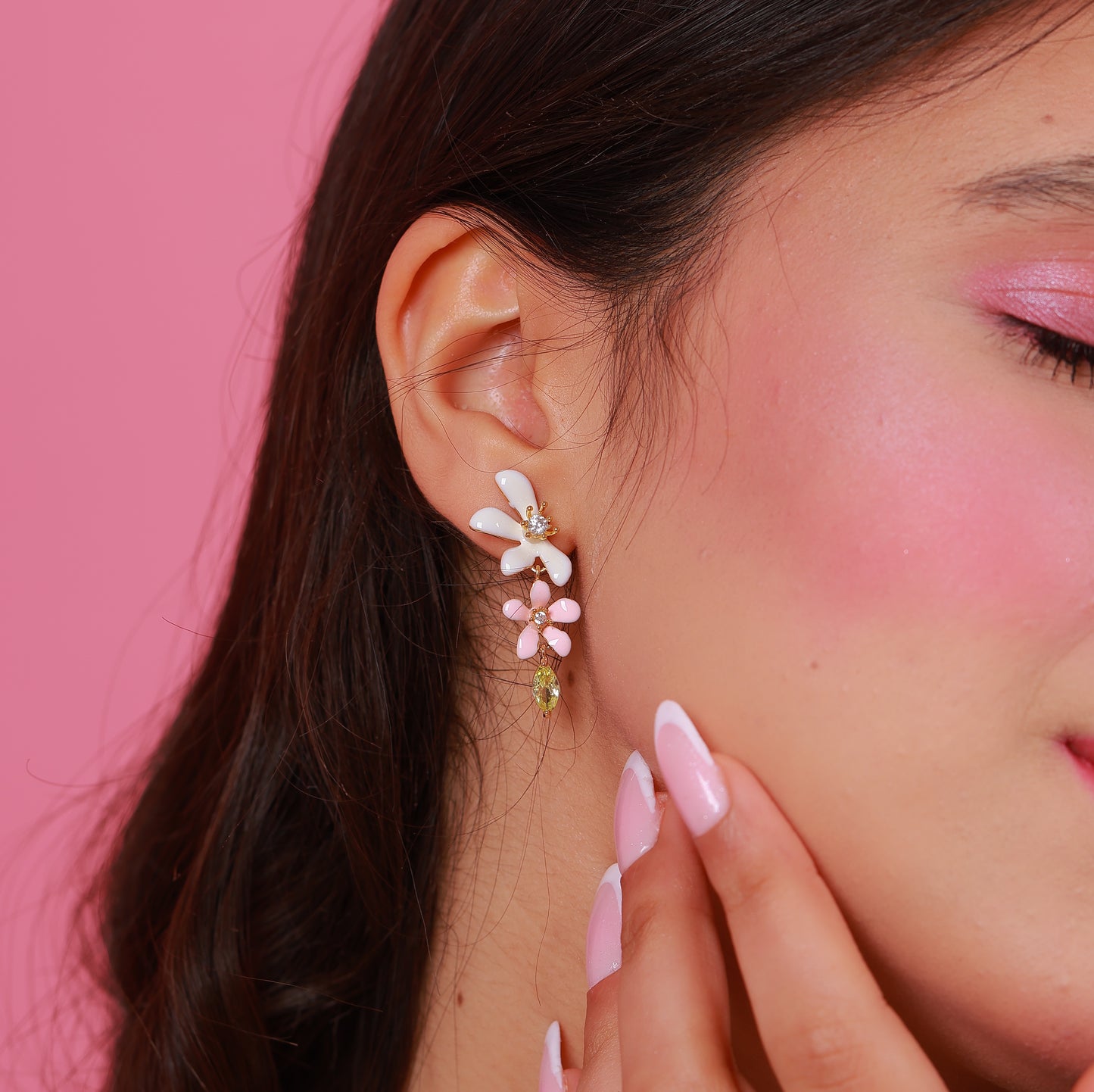 Boucle D'oreille Camelia