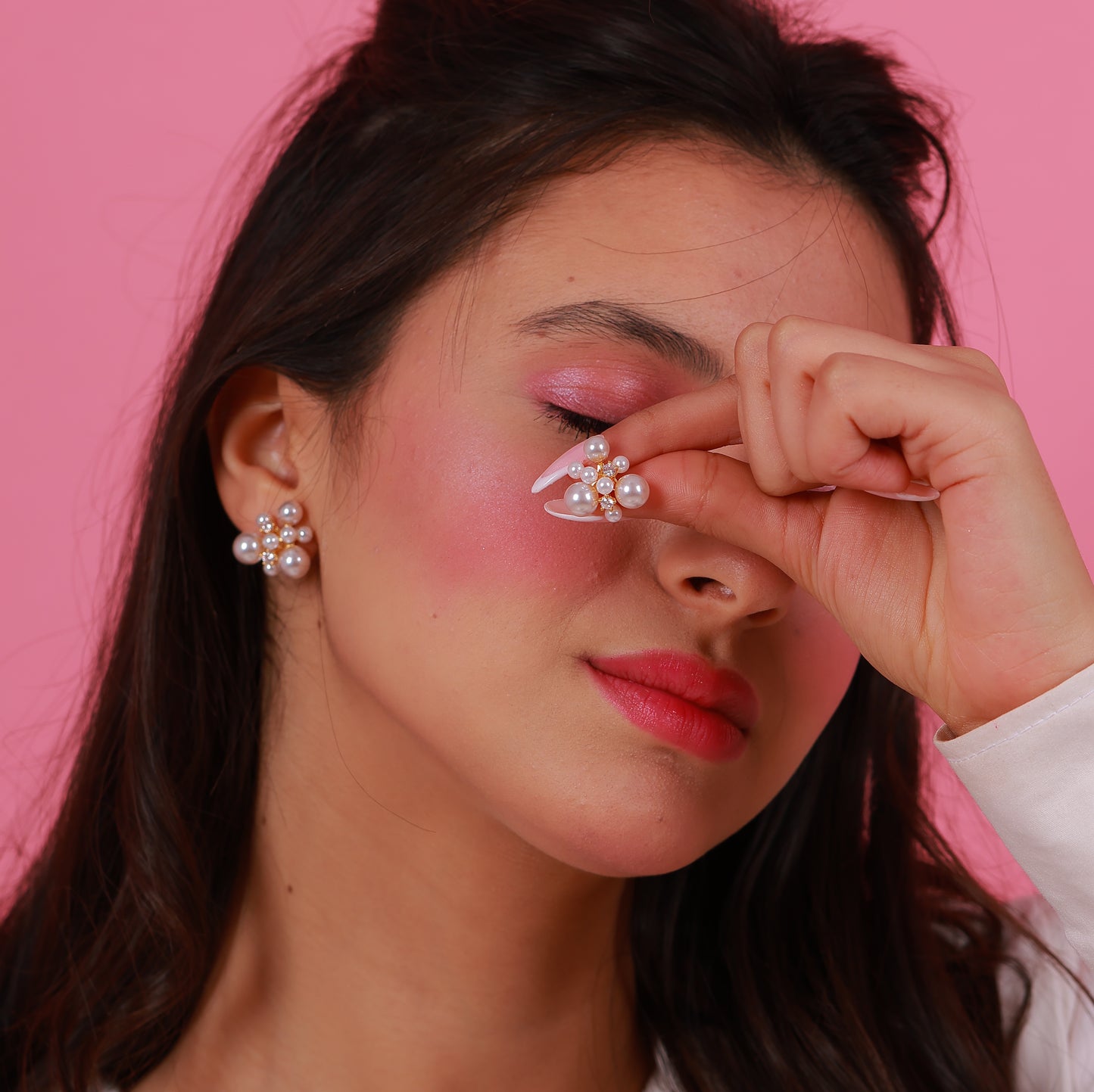 Boucle D'oreille Camille Pearl
