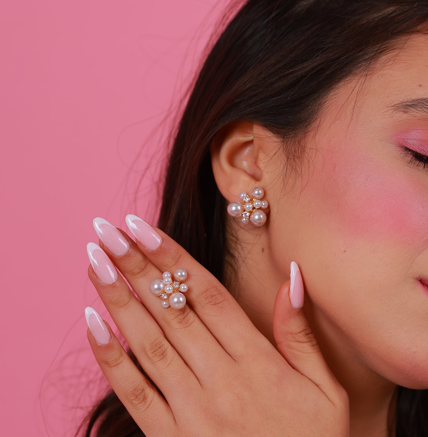 Boucle D'oreille Camille Pearl