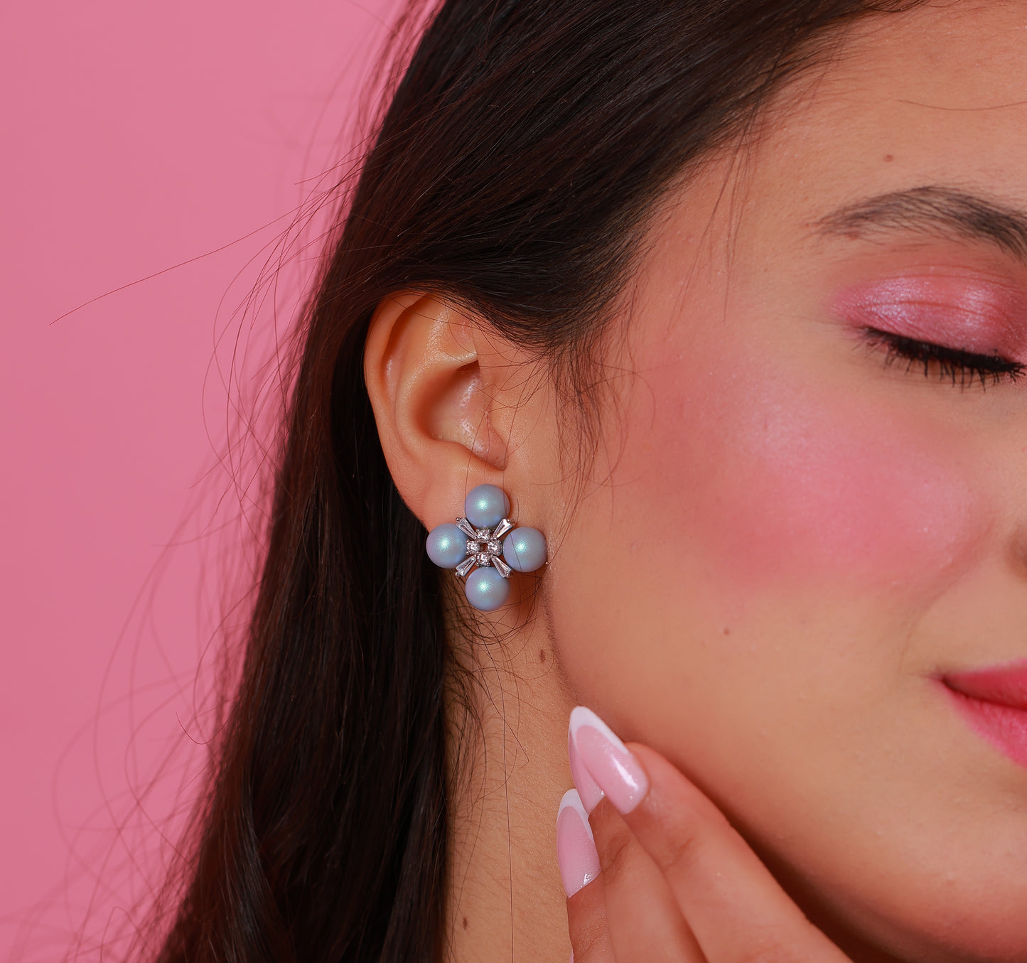 Boucle D'oreille Calla Lily Rose