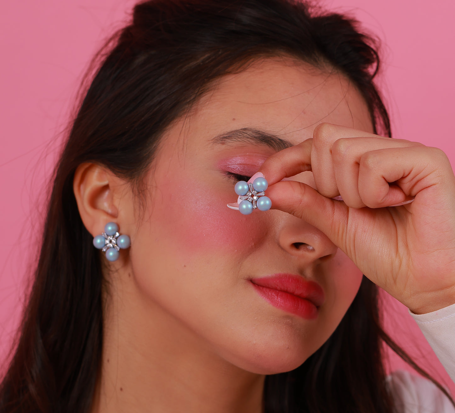 Boucle D'oreille Calla Lily Rose