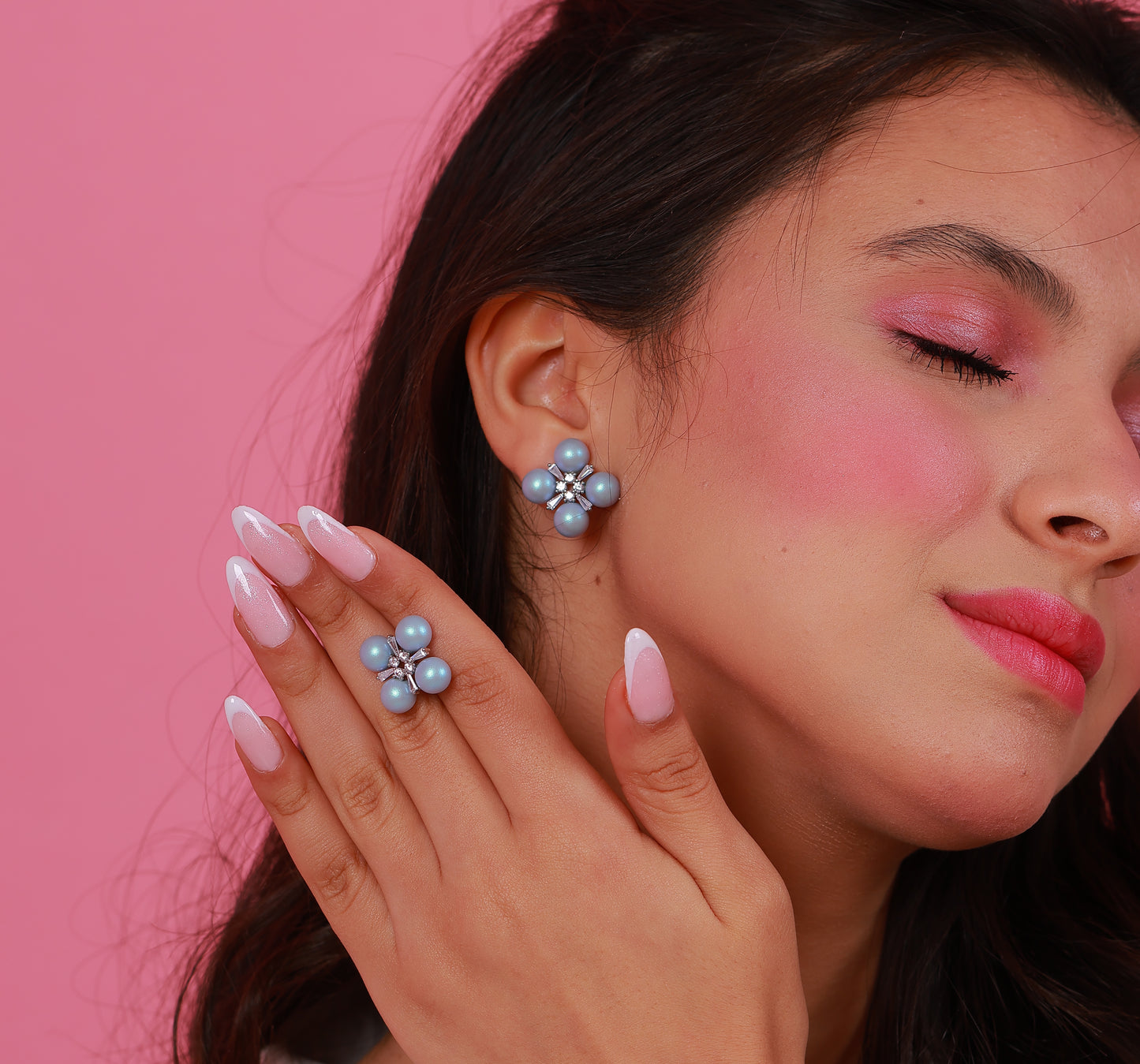 Boucle D'oreille Calla Lily Rose