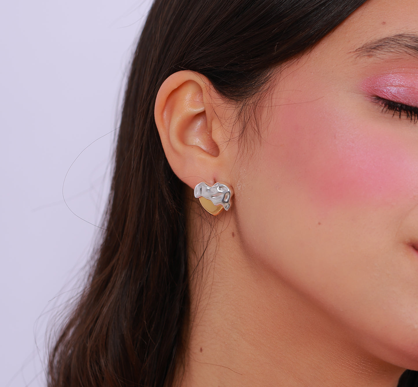 Boucle D'oreille Genevieve Heart