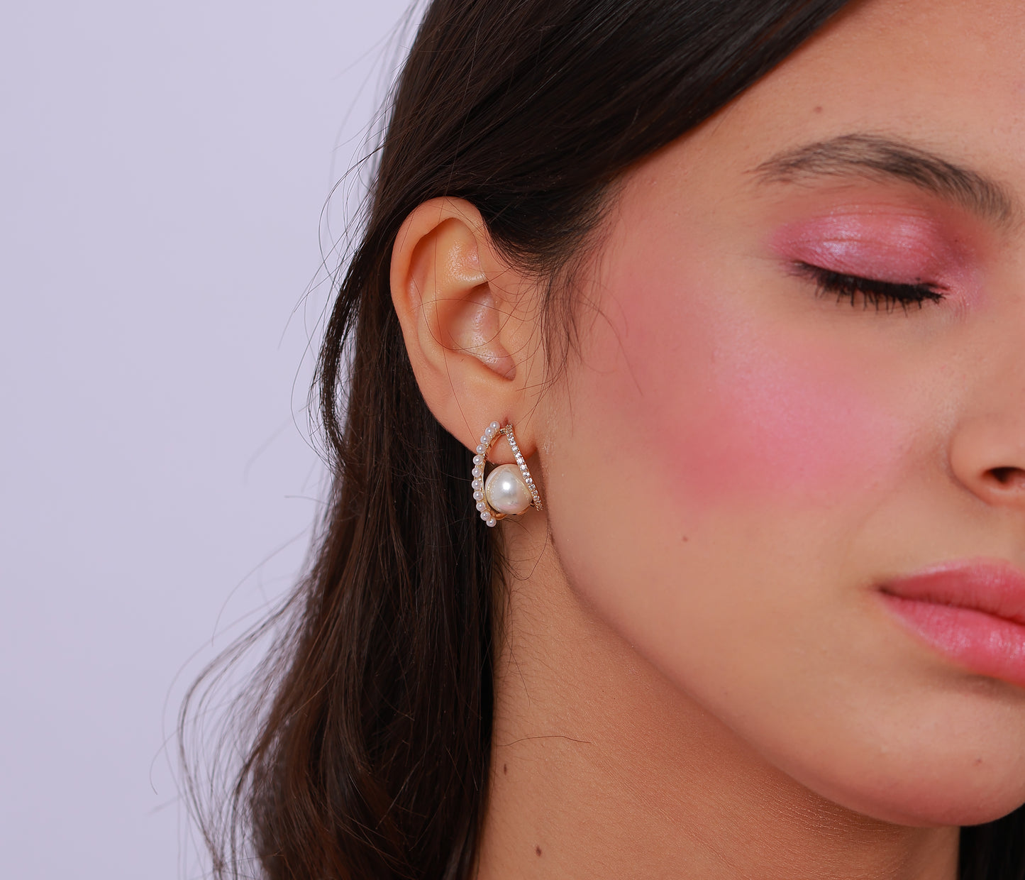 Boucle D'oreille Lyra Pearl