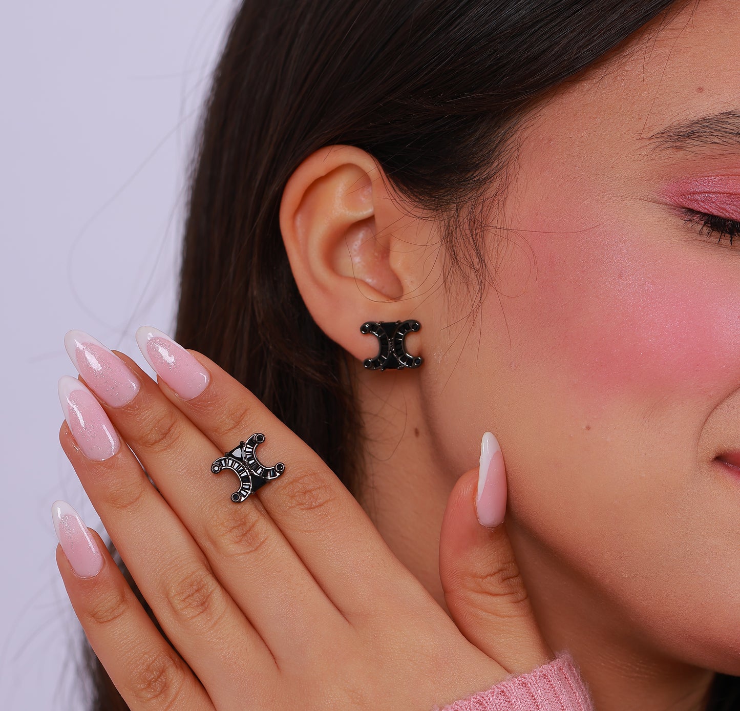 Boucle D'oreille Infinity Night