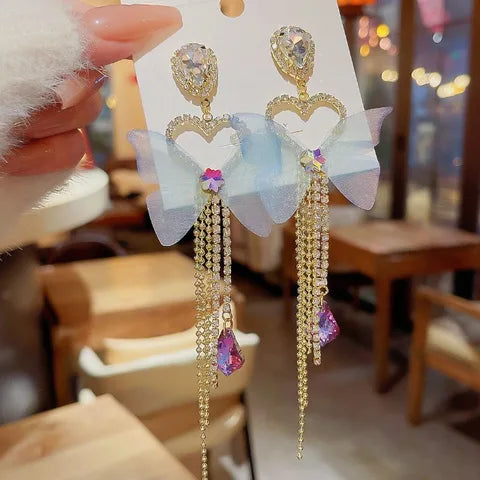 Boucles d'oreilles Papillon