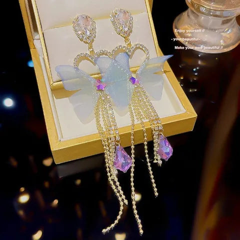 Boucles d'oreilles Papillon