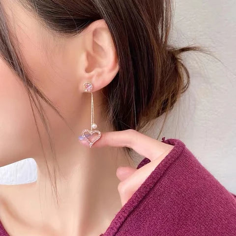 Boucles d'oreilles Coeur