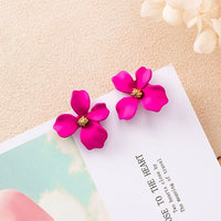 Boucles d'oreilles fleurs