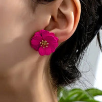 Boucles d'oreilles Fleurs