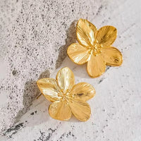 Boucles d'oreilles Fleur