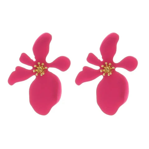 Boucles d'oreilles Fleurs