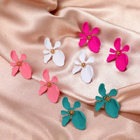 Boucles d'oreilles Fleurs