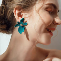 Boucles d'oreilles Fleurs