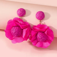 Boucles d'oreilles Fleur