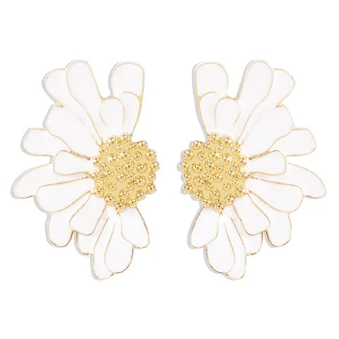 Boucles d'oreilles Fleurs