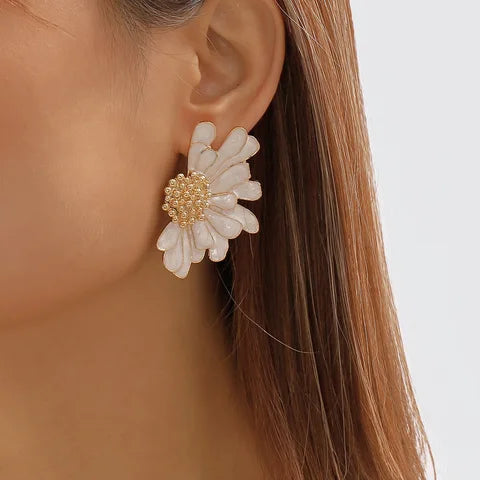 Boucles d'oreilles Fleurs