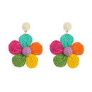 Boucles d'oreilles Fleur