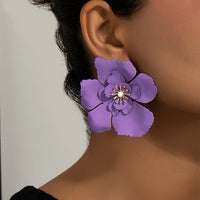 Boucles d'oreilles Fleur