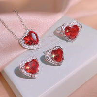 Parure Red Heart