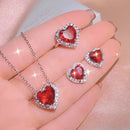 Parure Red Heart