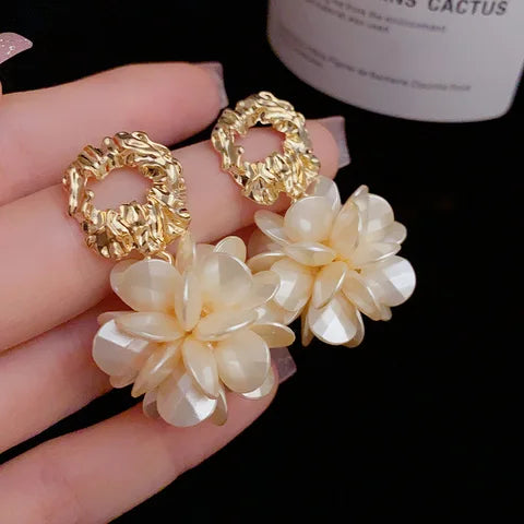 Boucles d'oreilles Fleurs