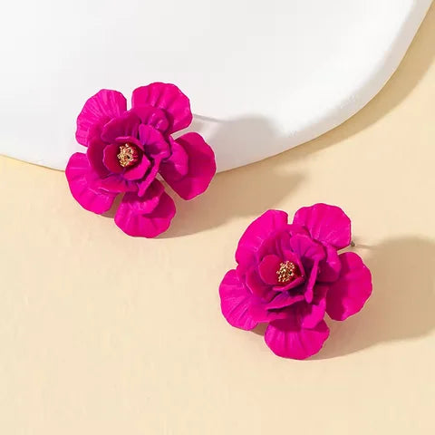 Boucles d'oreilles Fleurs