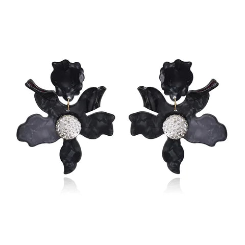 Boucles d'oreilles Fleurs